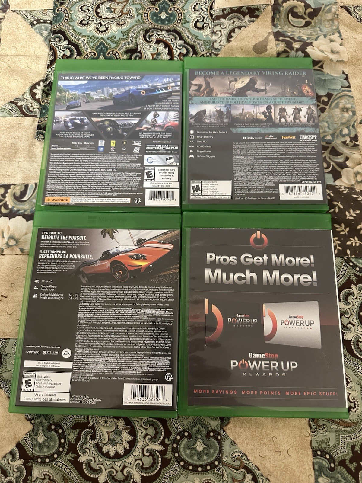 Xbox One X Taco Bell Edition Console With Elite Controller Cib With 4 Games