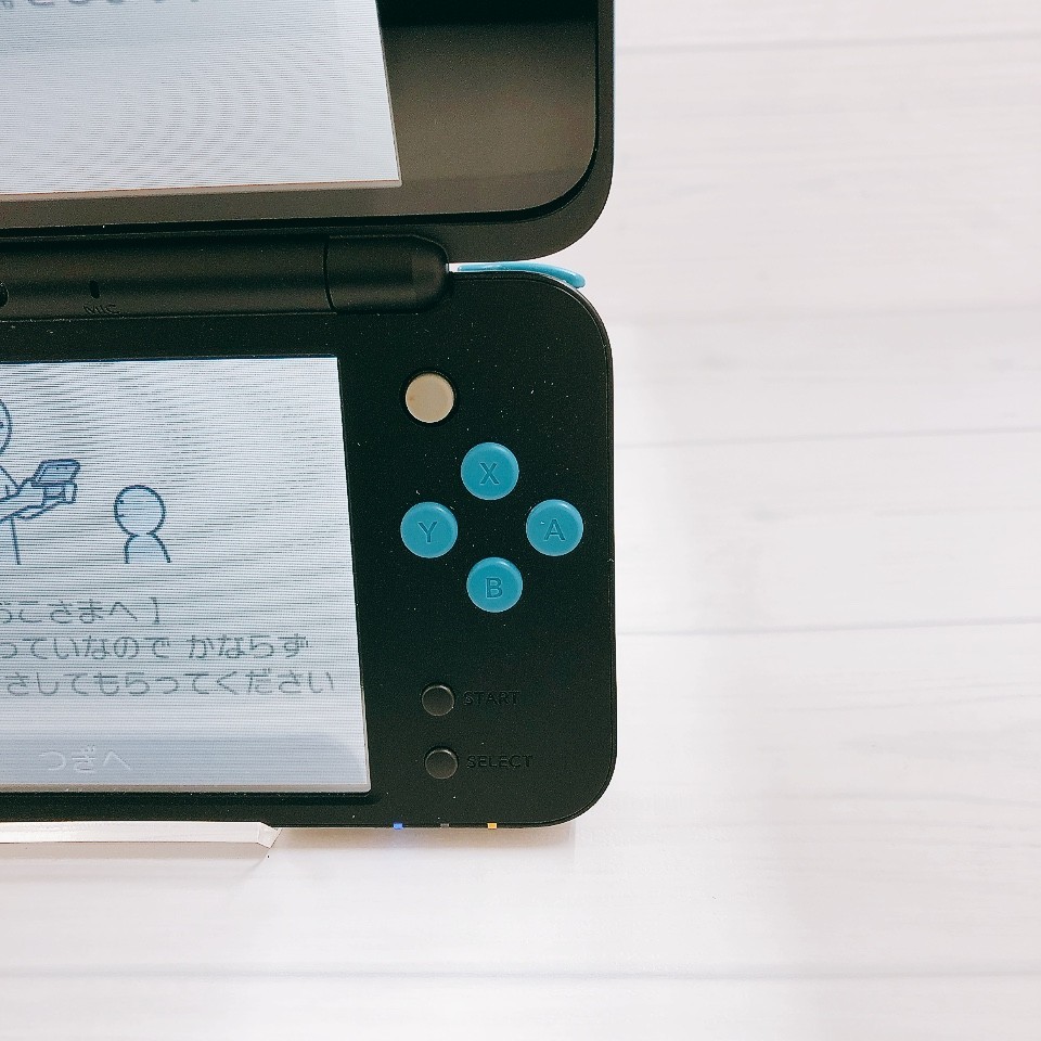 New Nintendo 2DS XL LL Black Turquoise Blue NTSC-J Japanese Console