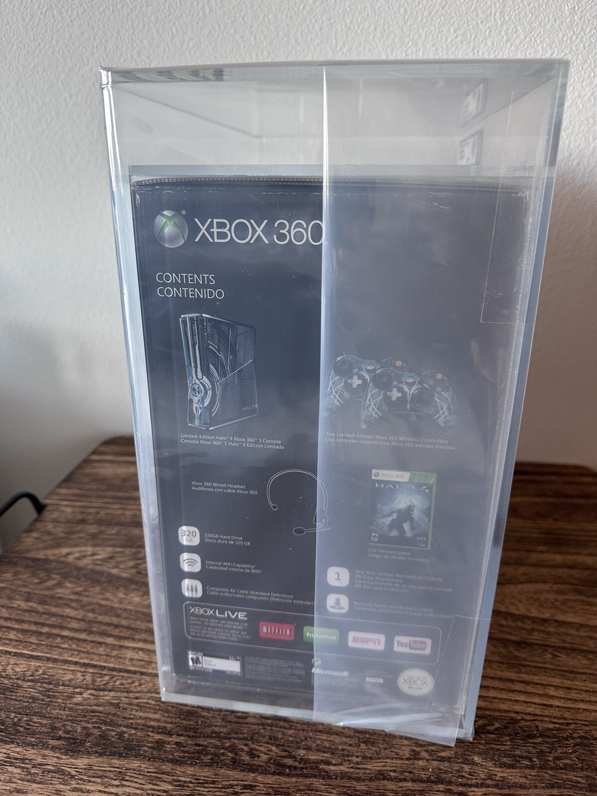 Xbox 360 Halo 4 Limited Edition Console Sealed VGA 80+