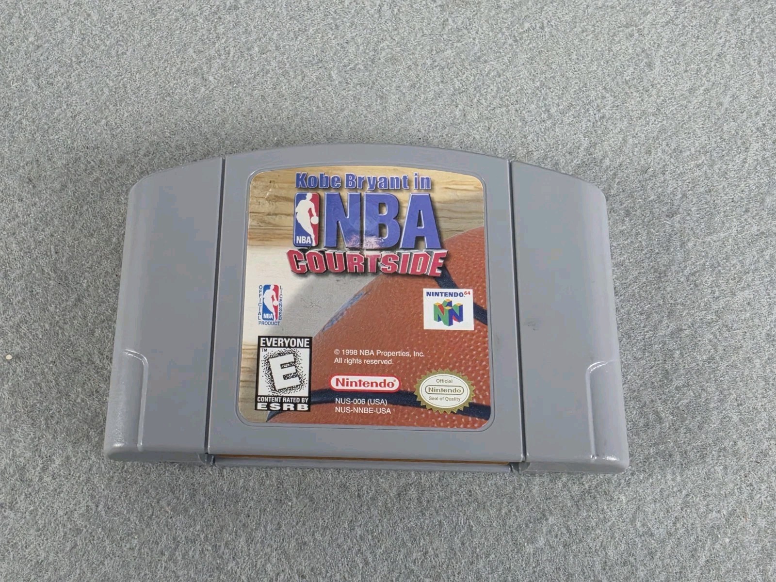 Nintendo 64 N64 Console OEM Controller NBA Courtside RF Adapter Tested Bundle