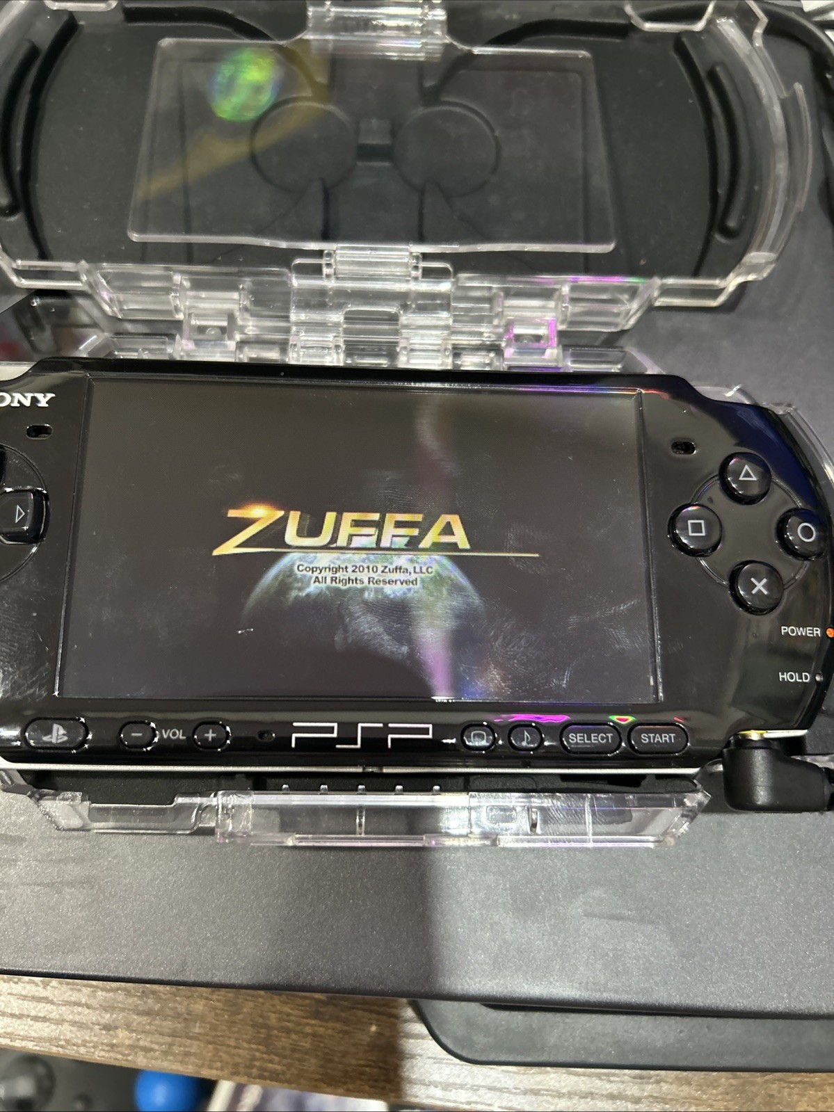 Sony PlayStation Portable PSP 3001 Black Handheld Game Console read before