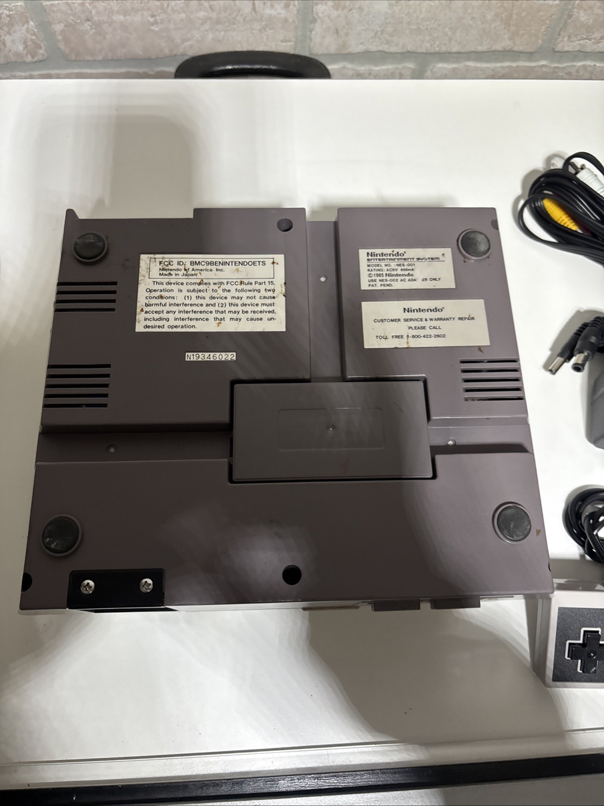 NES Console TESTED As-Is
