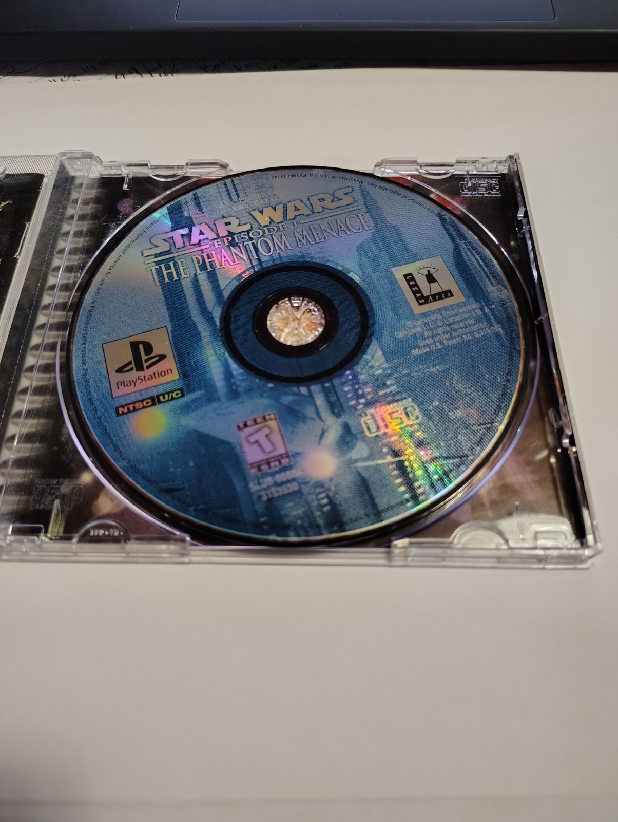 Sony PlayStation PS1 Console Bundle – Controller, Cables & 2 Games