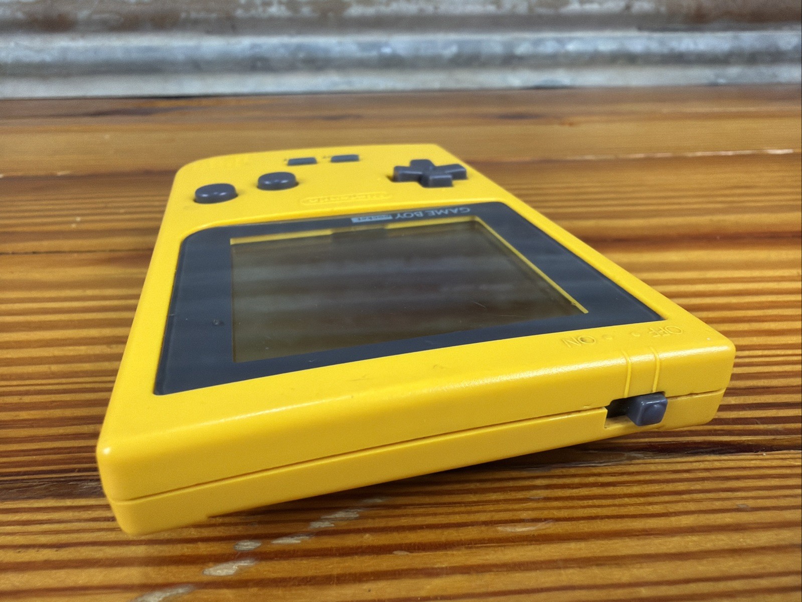Nintendo Game Boy Pocket Yellow Model MGB-001 Non-Working Parts Only