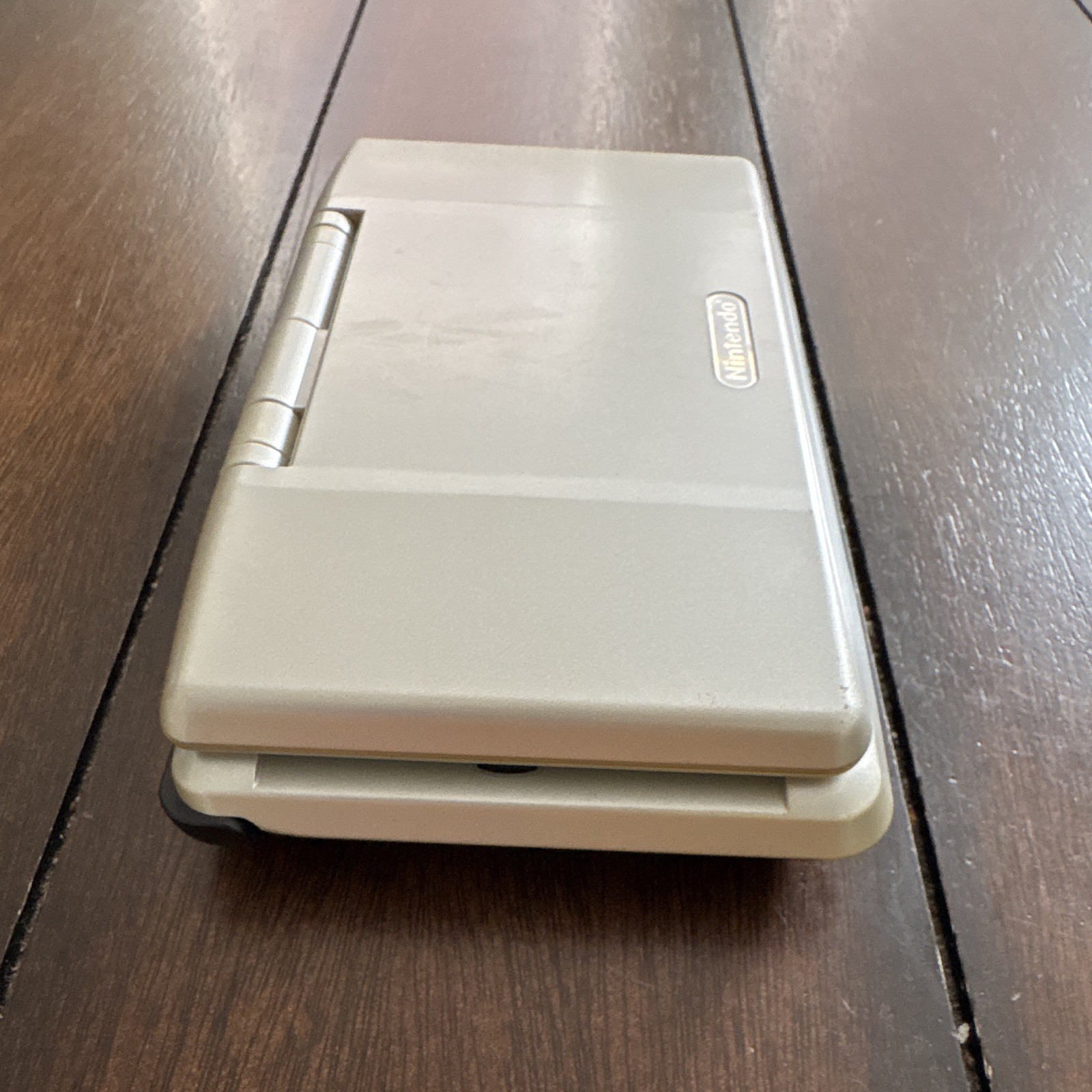 Nintendo DS Silver Dual Screen Touchscreen Handheld Console NTR-001