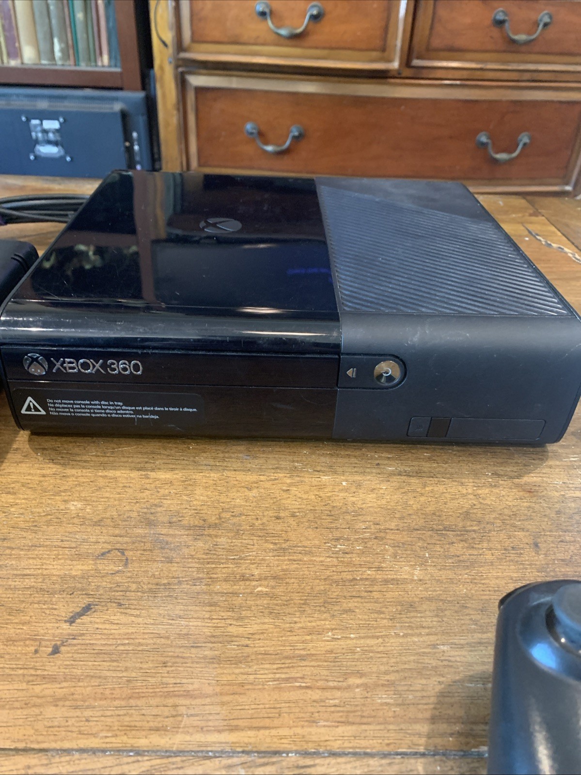Xbox 360 E 1538 Console 250GB HDD Bundle, OEM Controller, Power, HDMI, TESTED!
