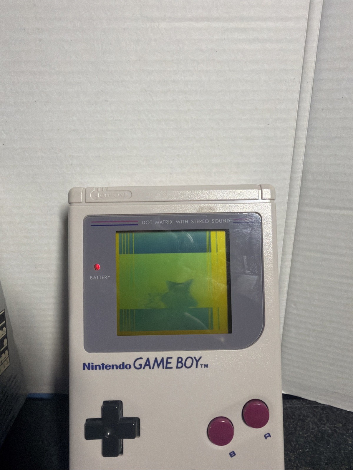 Nintendo GameBoy DMG-01 Complete With Box Original Tested CIB Box Manual Read