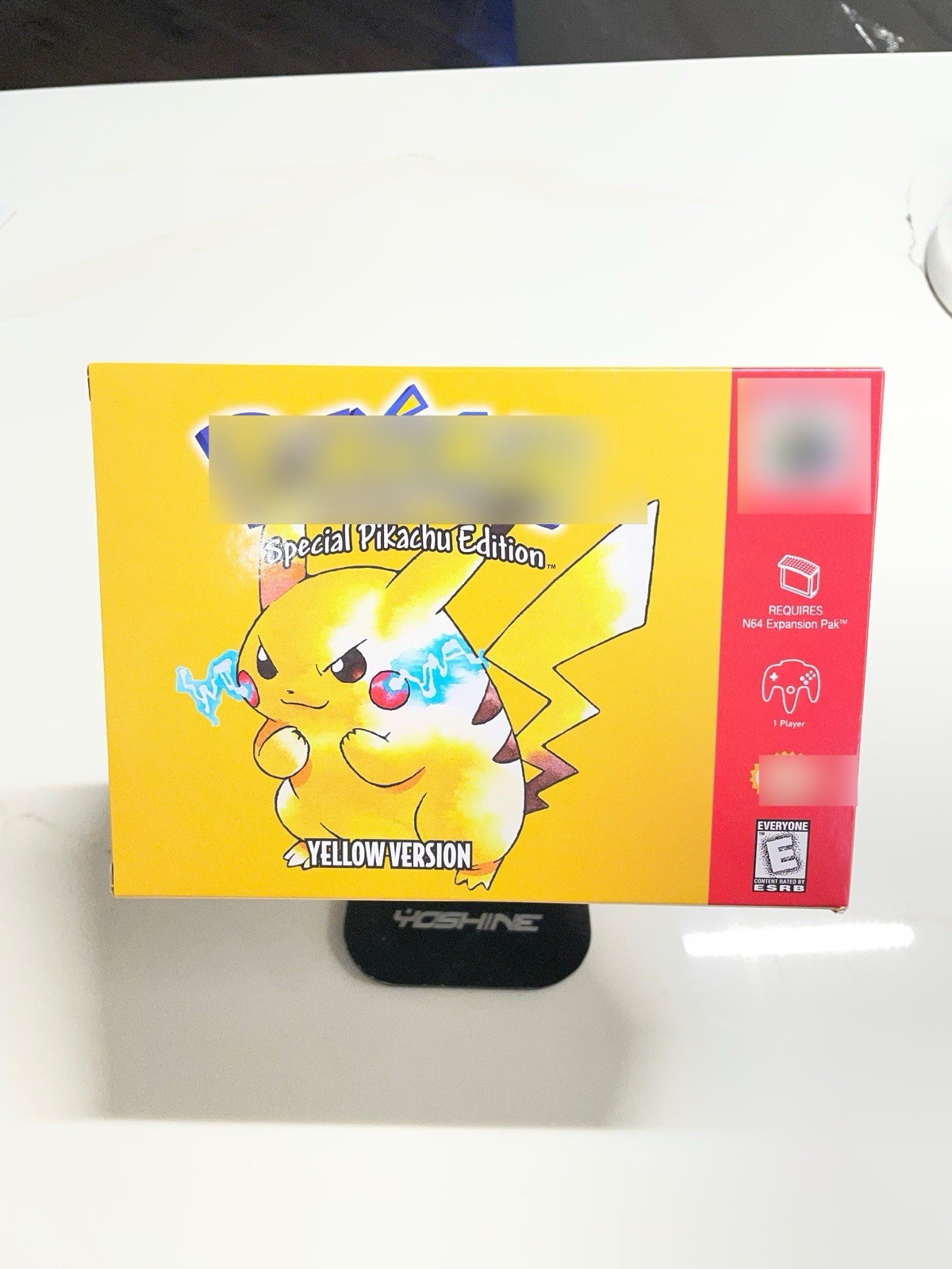 Nintendo 64 Custom Pokémon Yellow Version Special Pikachu Edition