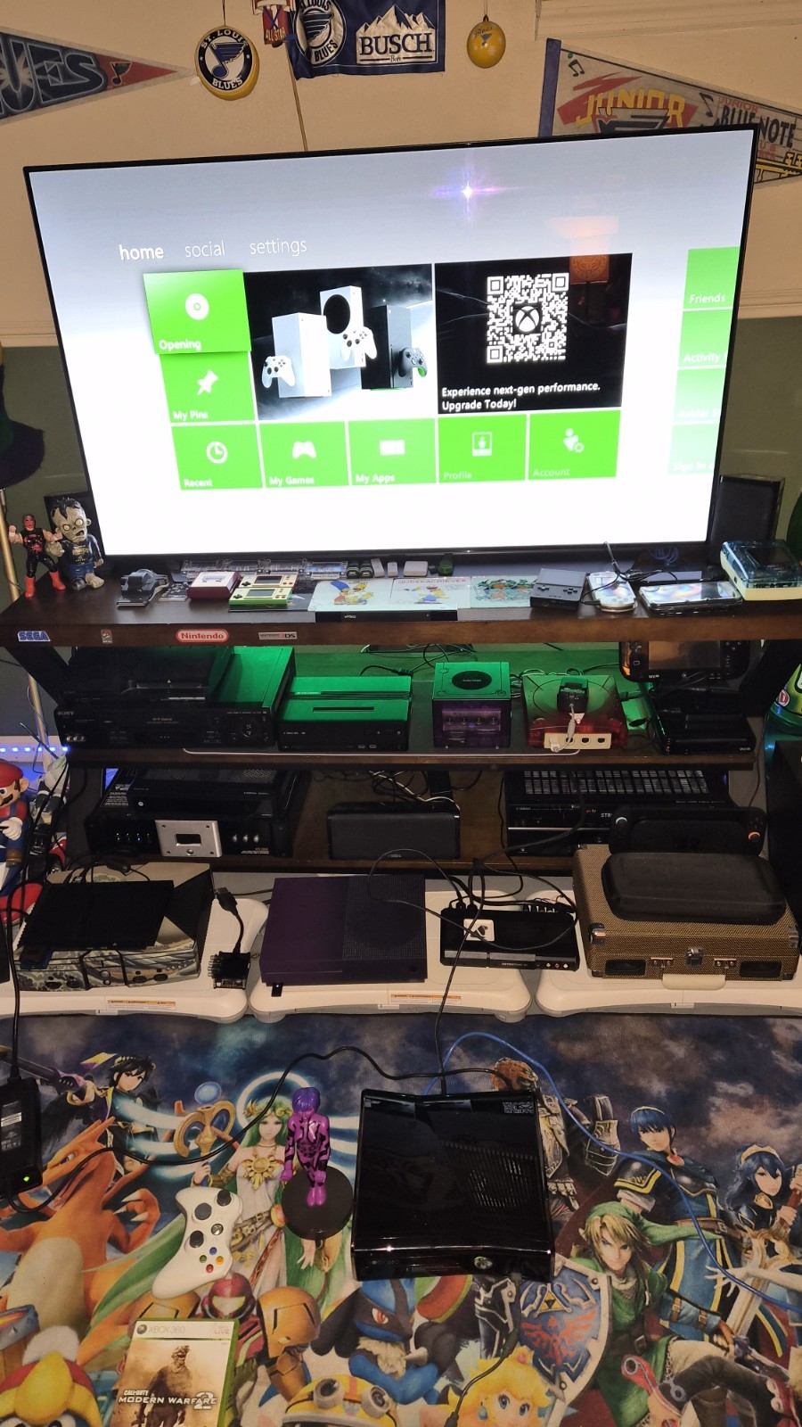 Microsoft Xbox 360 Slim 250GB Home Console – Black Bundle 6 GAMES! LOOK!