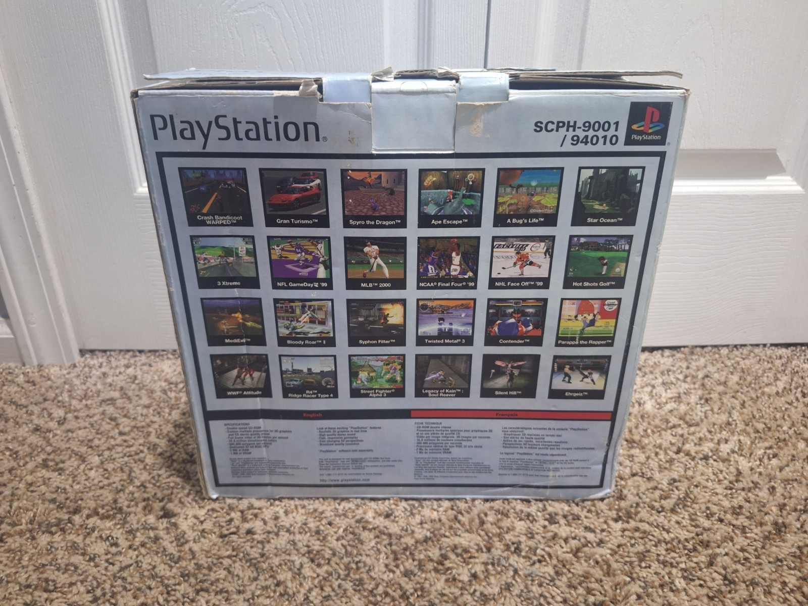 Sony PlayStation DualShock SCPH-9001 Console Complete CIB Original Box MINT!