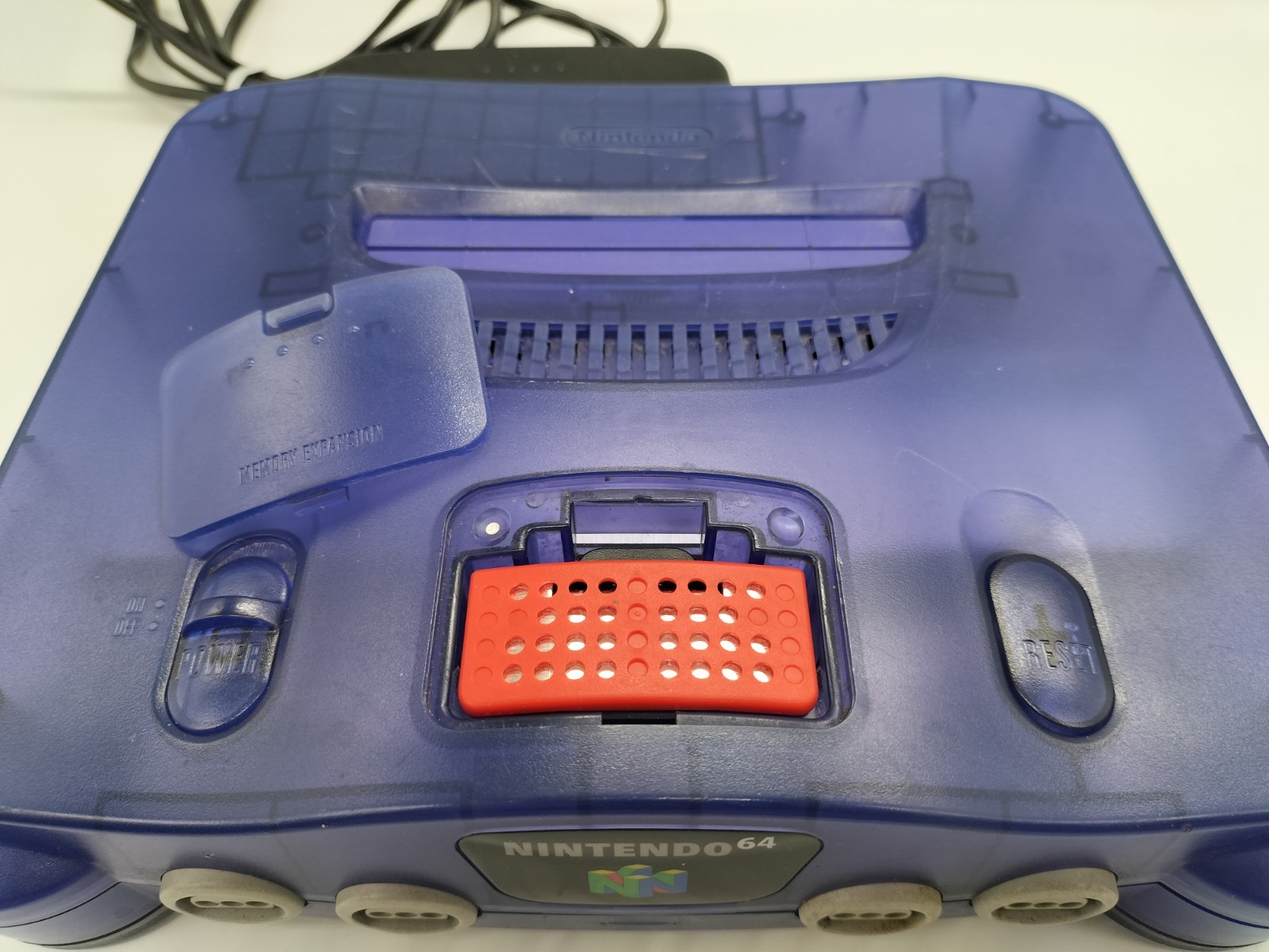 Nintendo 64 N64 Midnight Blue Console W/Expansion Pack & Controller NTSC-U/C