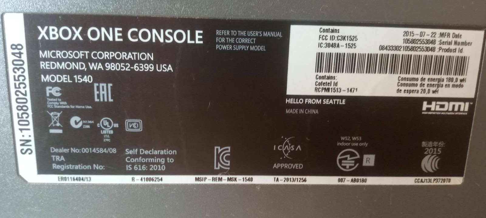 Microsoft Xbox One 1TB Console Halo 5: Guardians Special Edition tested