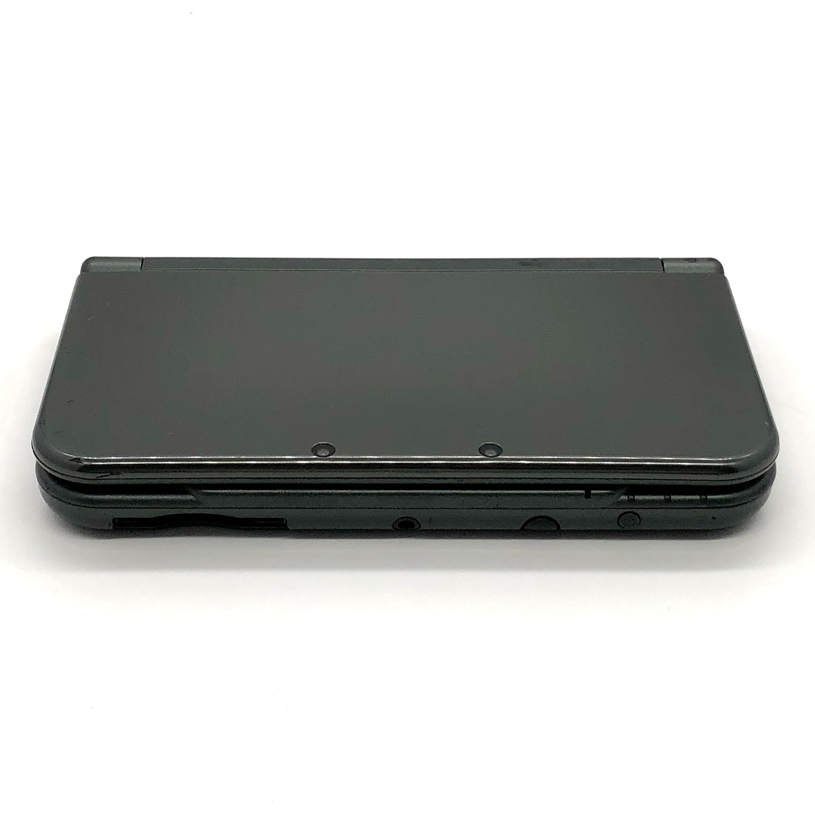 New Nintendo 3DS LL XL Console Dual IPS Metallic Black w/ Charger&Box Near Mint