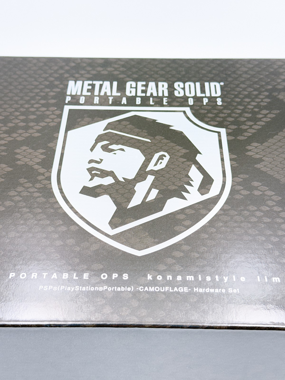 Sony PSP-1000 Console Metal Gear Solid PREMIUM Pack Konami Style Box – Brand New