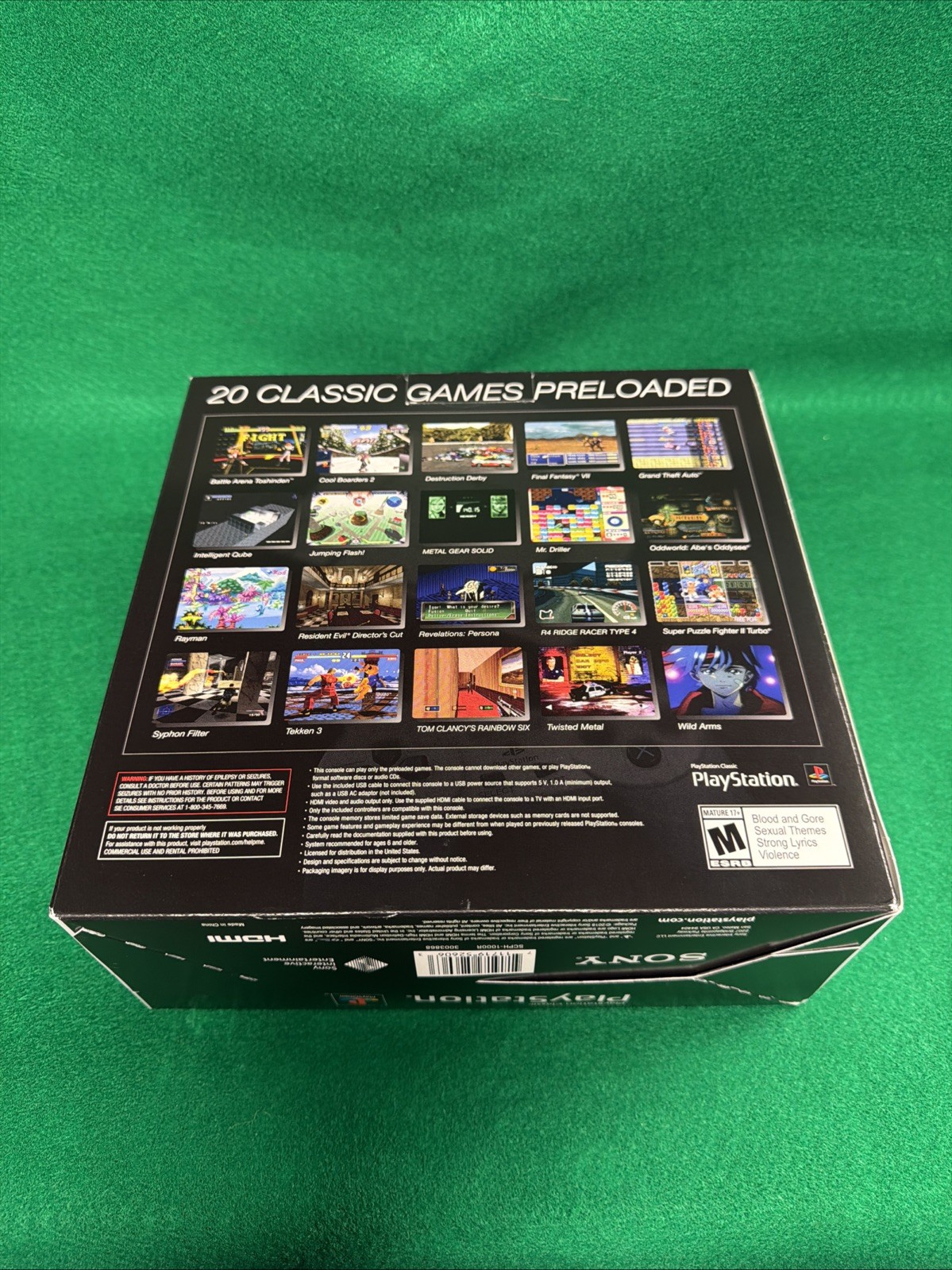 Sony PlayStation Classic Mini 2018 Edition NIB New And Sealed