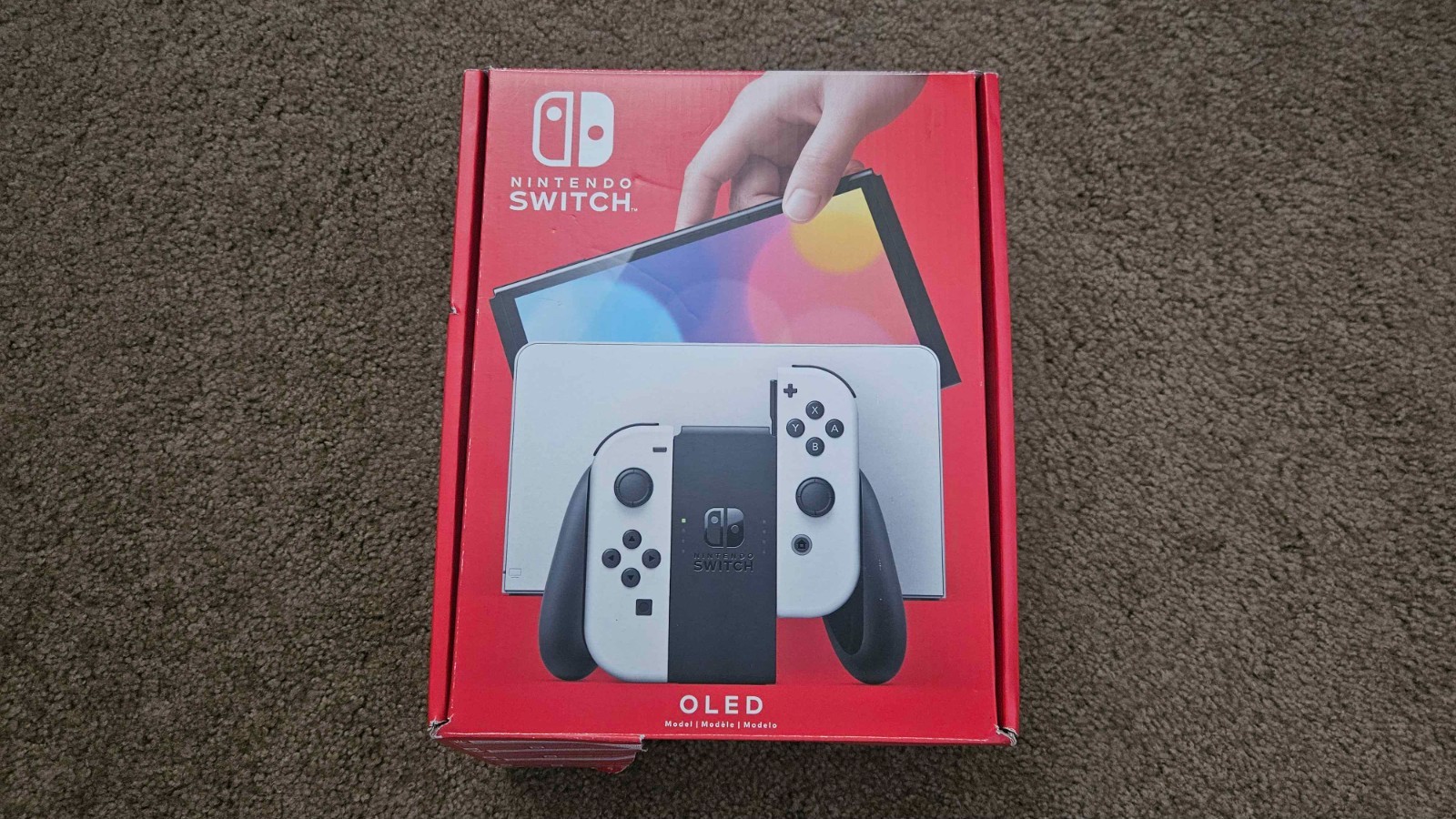 Nintendo Switch™ – OLED Model White set w / 128 GB Micro SD Card