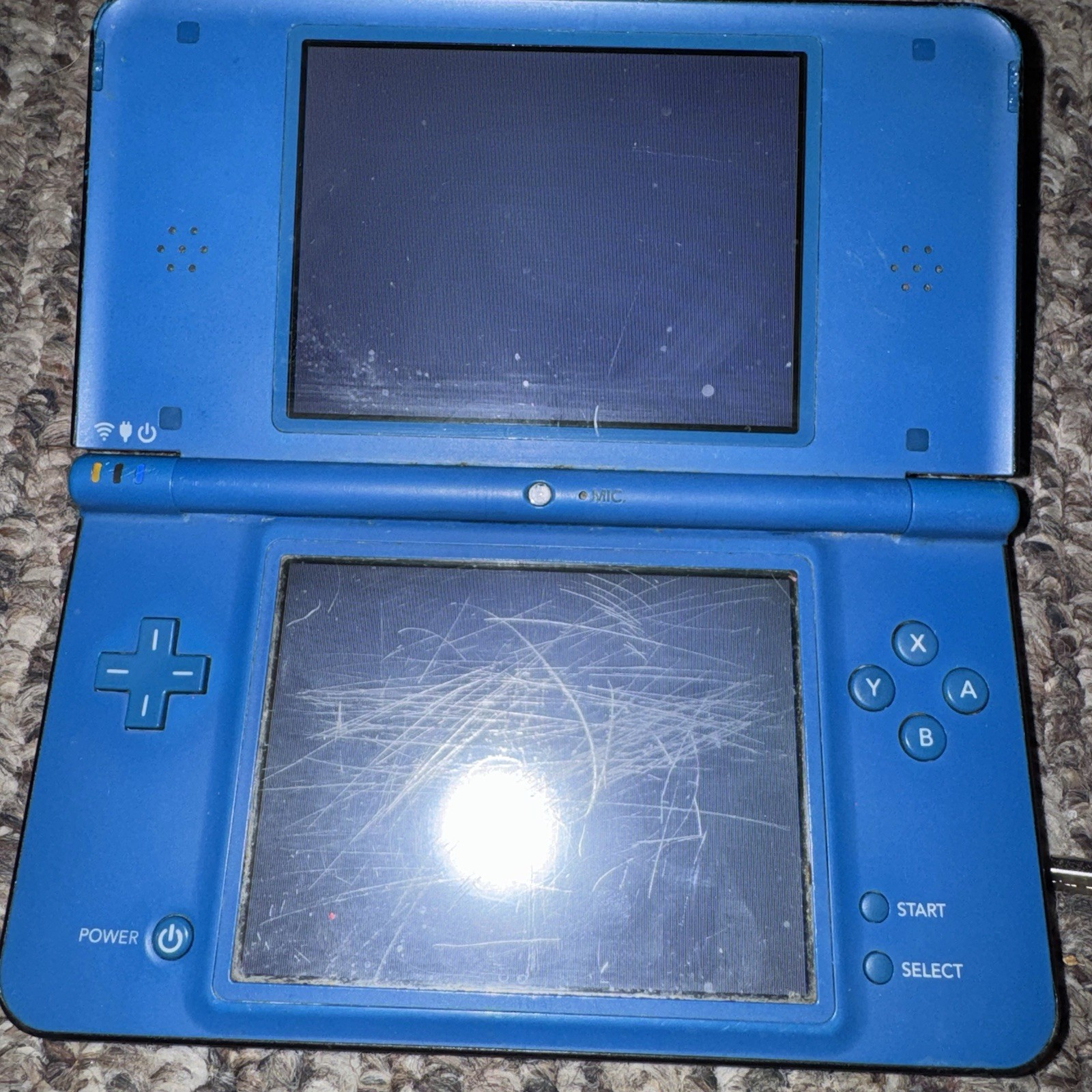 Nintendo DSi XL Blue w/ Charger Tested