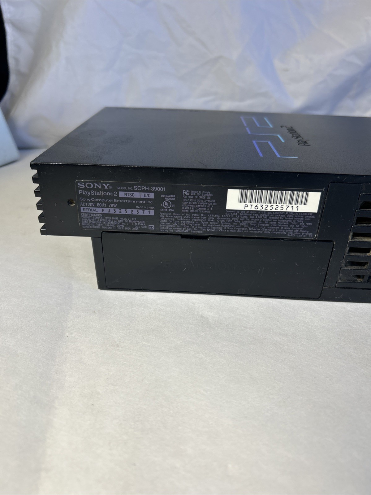 Sony PlayStation 2 PS2 (SCPH-39001) Complete Console Bundle Genuine Controller