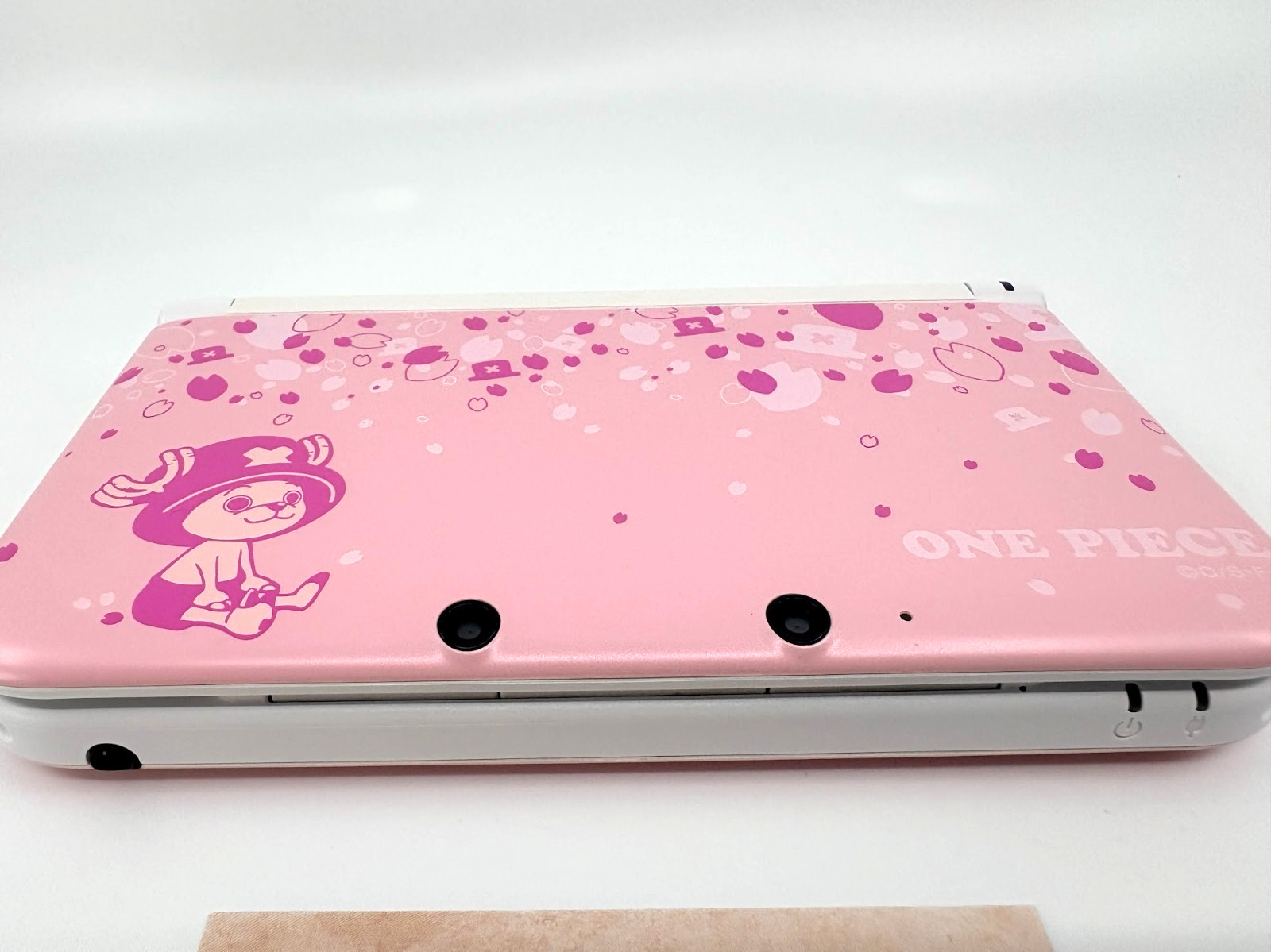 Nintendo 3DS XL LL One Piece Chopper Pink Console Tested w/ Box, Software Rank:A