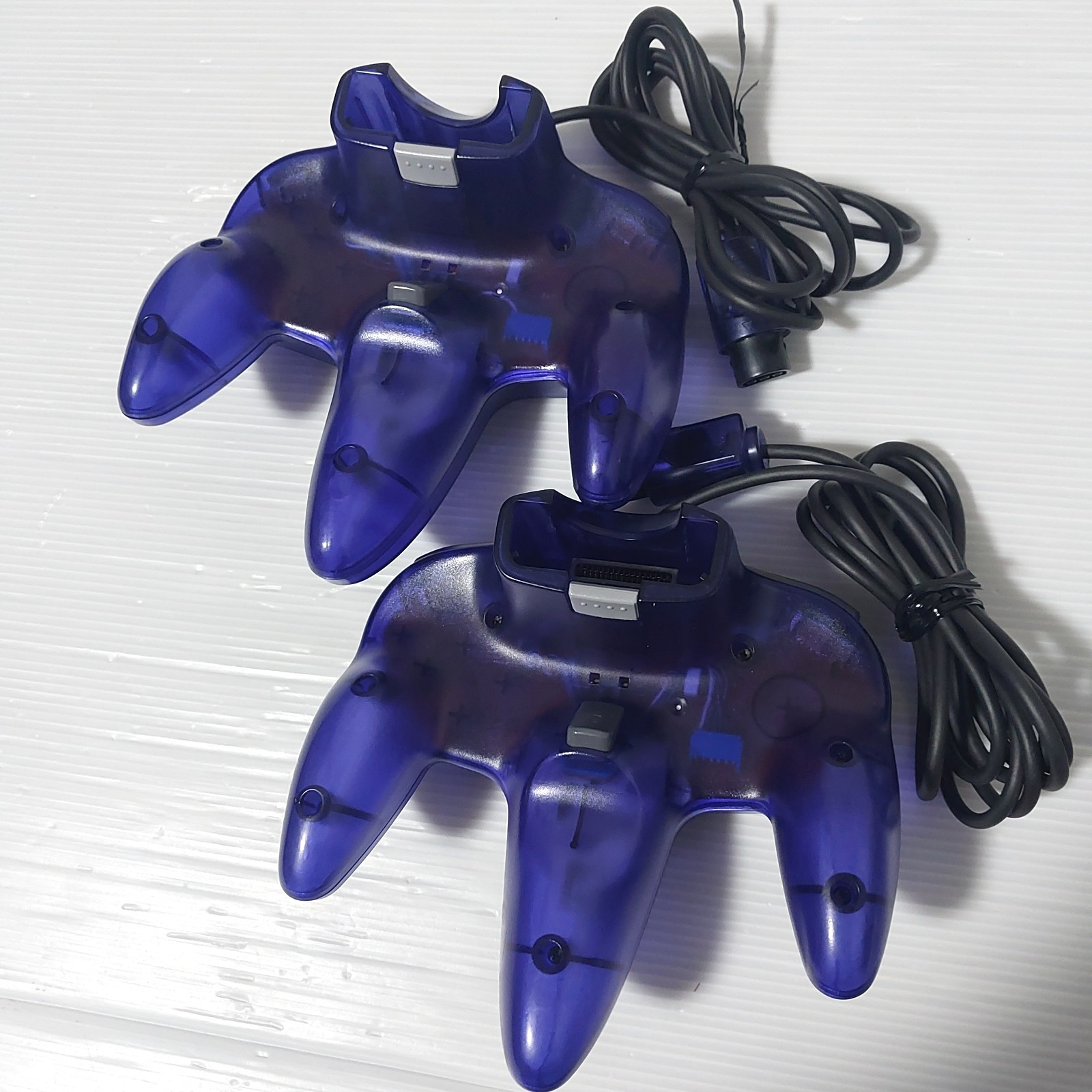 Nintedon64 N64 Midnight Blue Console NUS-001 Region free w/ 2 controllers Japan