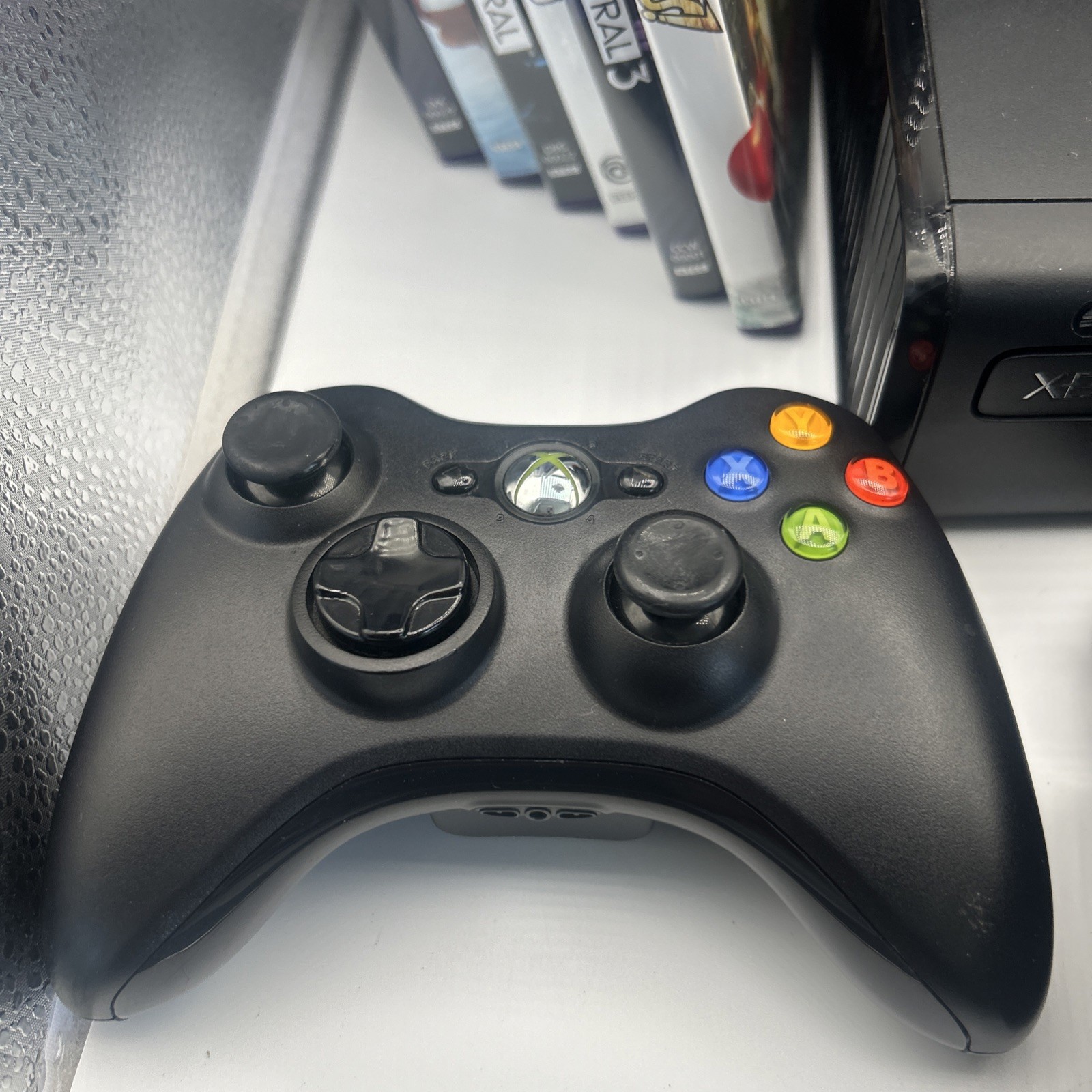 Xbox 360 S Slim Model 1439 Matte Black Console 250GB HDD w/ Controller & Kinect