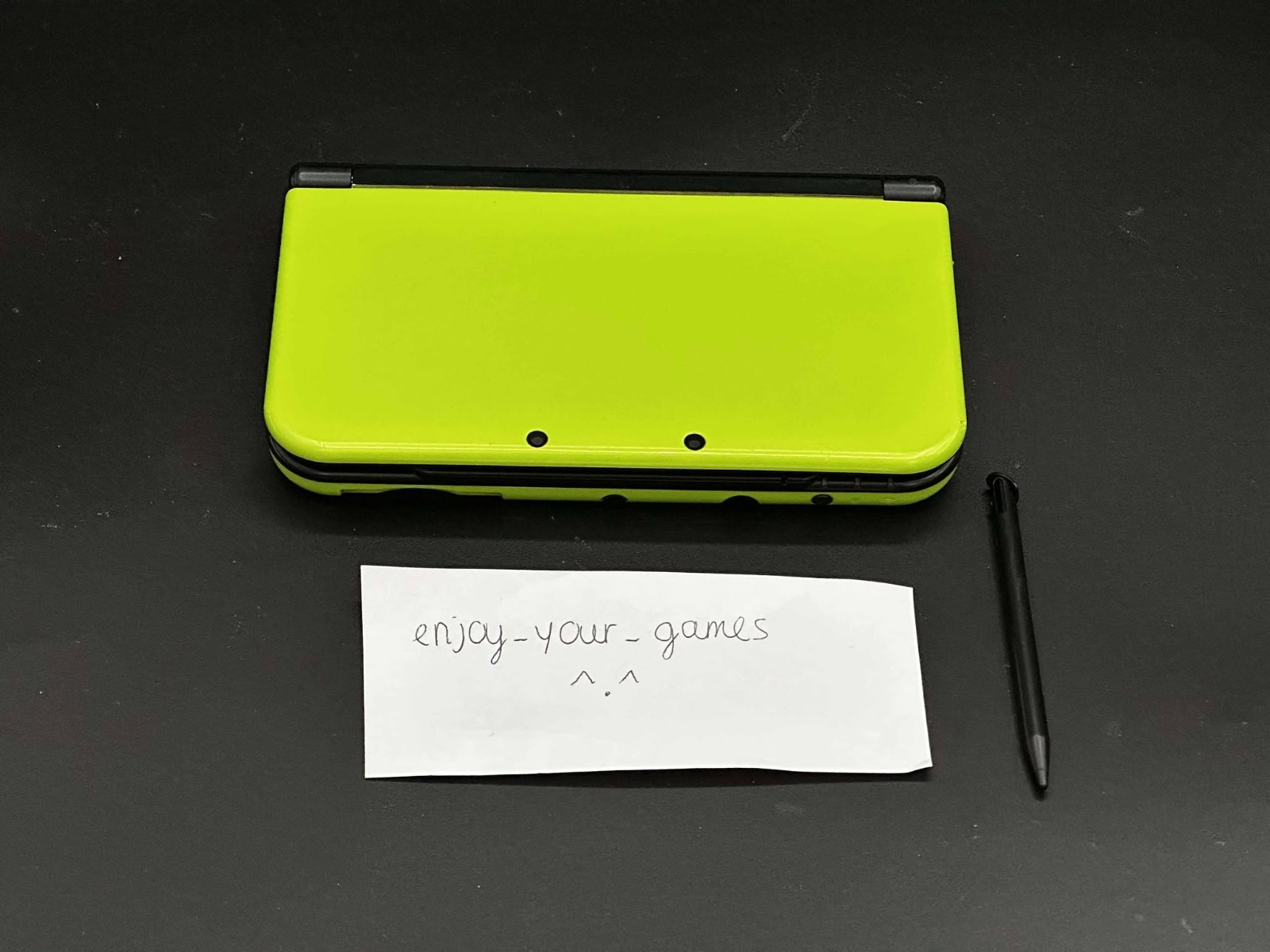 Nintendo New 3DS XL LL Lime Green | English | Charger | Stylus – SHIP IN 1-DAY