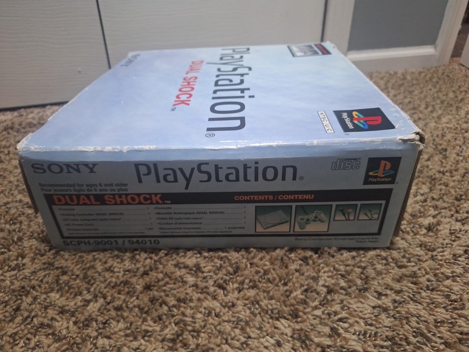 Sony PlayStation DualShock SCPH-9001 Console Complete CIB Original Box MINT!