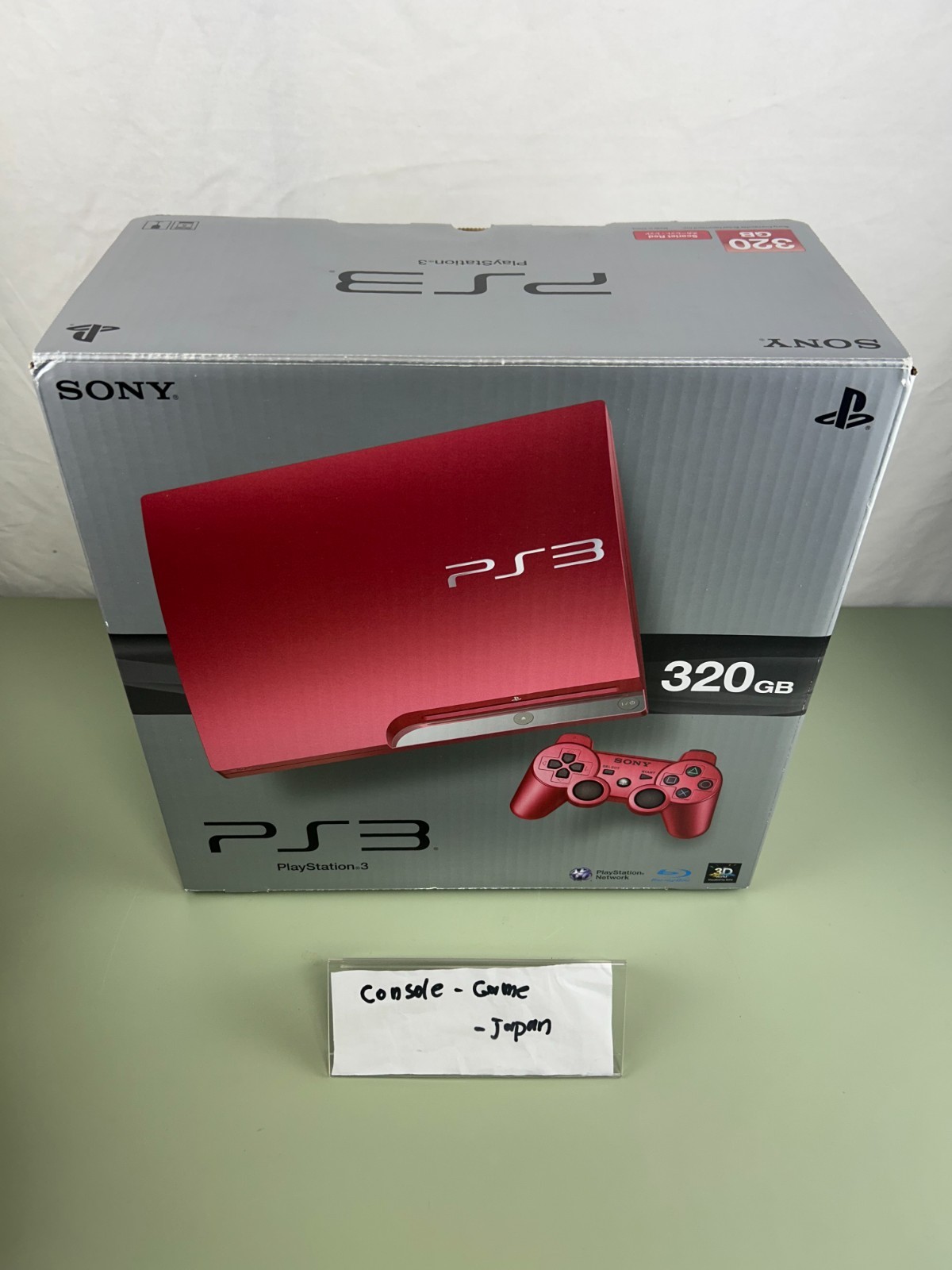 PlayStation 3 PS3 Console System 320GB Scarlet red game CECH-3000BSR Japan