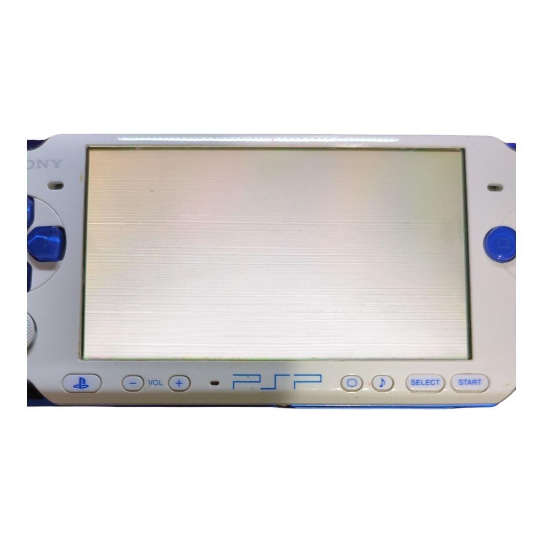 SONY Playstation PSP 3000 White & Blue Console only Region-Free Tested from JPN