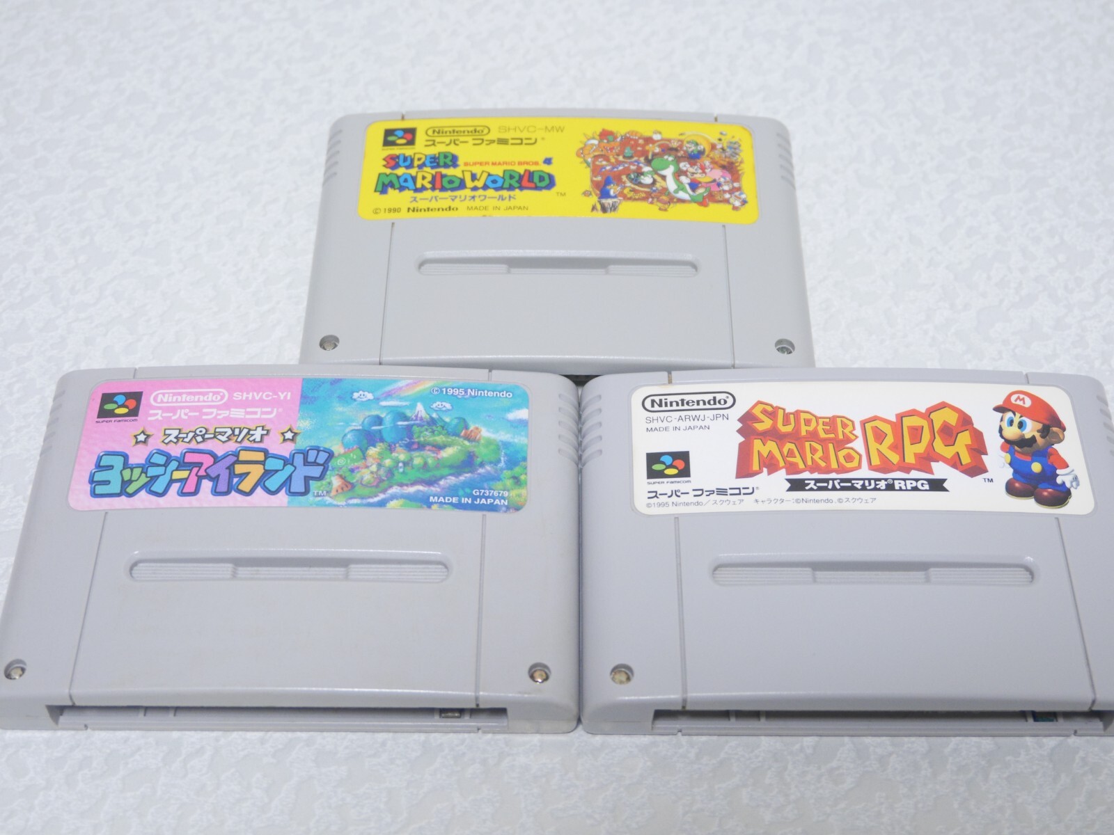 Nintendo Famicom & Super Famicom Console Bundle Super Mario ver. Free Shipping