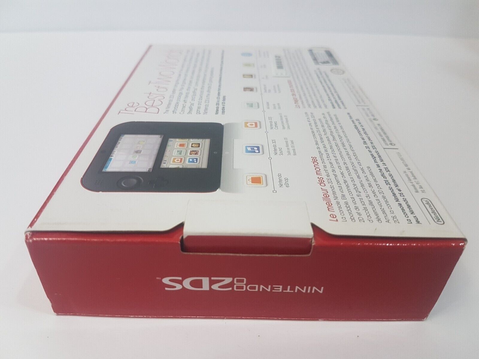 Nintendo 2DS: Crimson Red Console [Brand New Factory Sealed!]