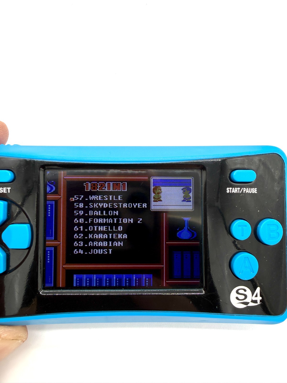 Handheld Game Console 182 Built-in Classic 8-Bit Games 2.5″ LCD Screen