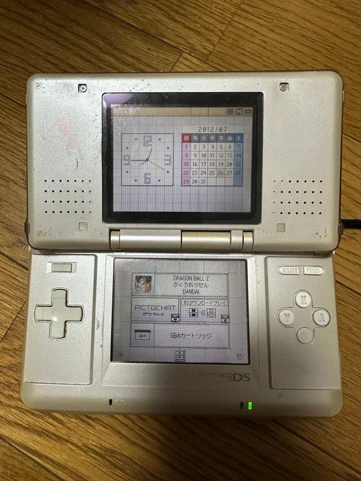 Nintendo DS Mew Edition Pokemon Center Limited Console + Adapter Only [Tested]