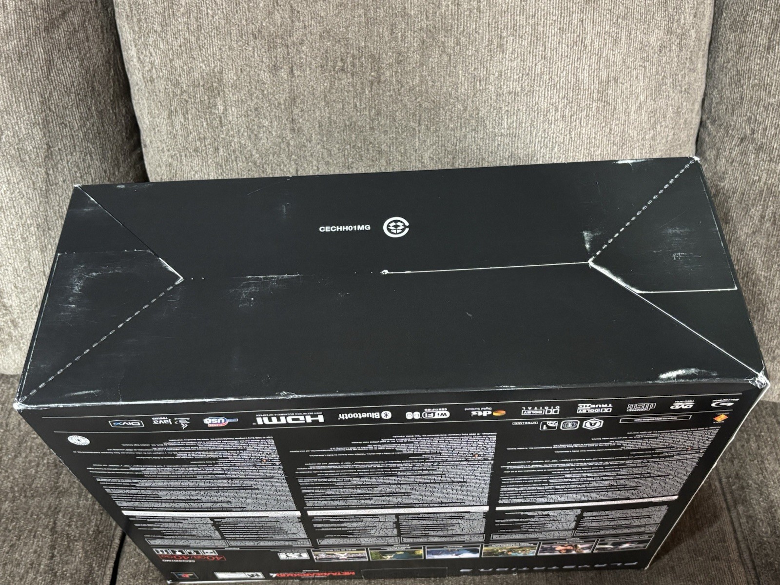 RARE Metal Gear Solid 4 PS3 Console Gunmetal Gray Konami Exclusive Limited Boxed