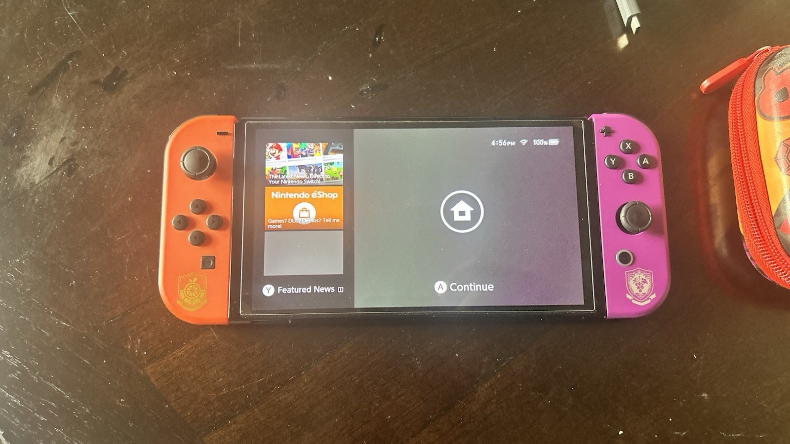 Nintendo Switch OLED Pokemon Scarlet and Violet Bundle w/ Case & Metroid Dread