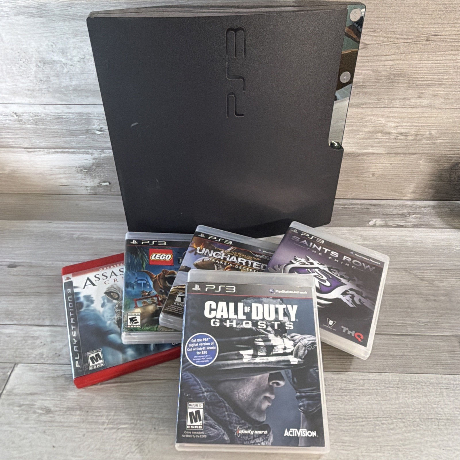Sony PlayStation 3 PS3 160GB CECH-2501A Slim Console Only -Re-Paste & Serviced