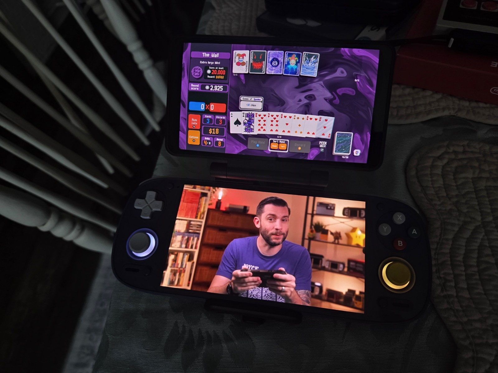 Retroid Pocket 5 Handheld Console & Dual Screen Black System GameCube
