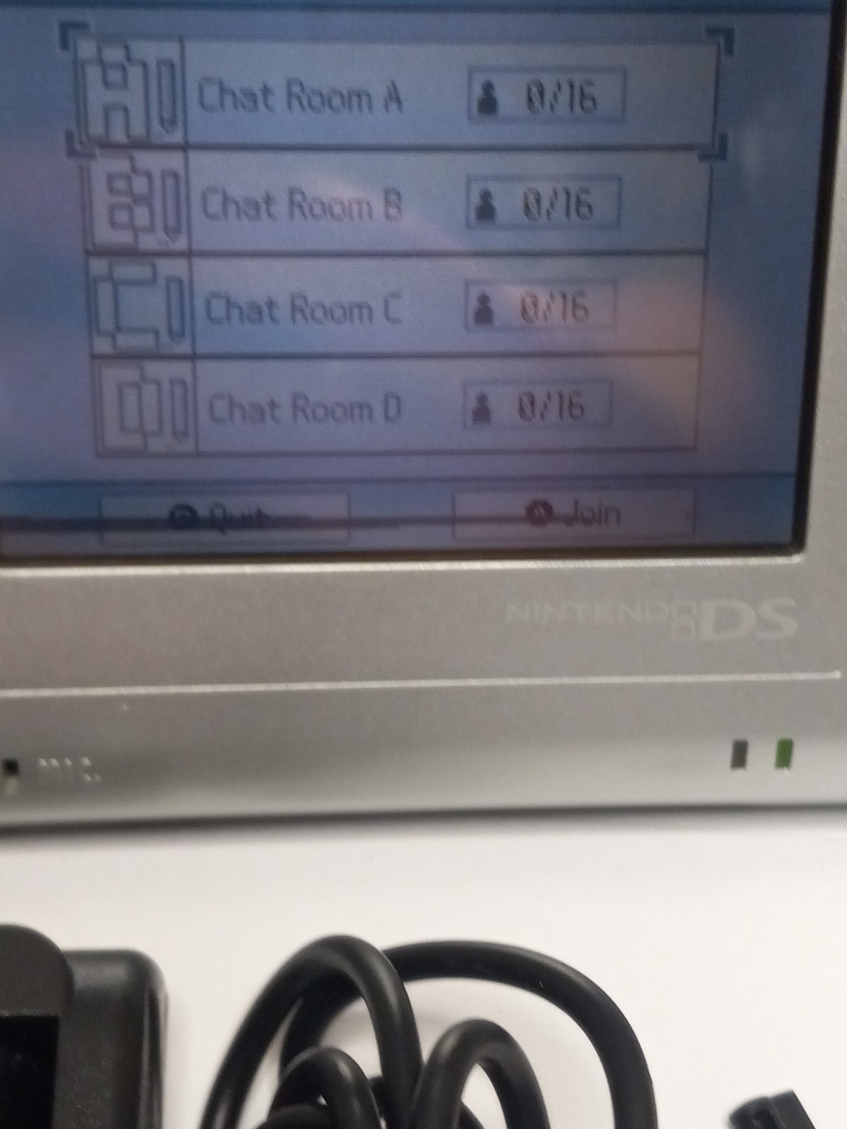 Japanese Nintendo DS Fat NTR-001 (Silver) – Tested Working + Charger & Stylus