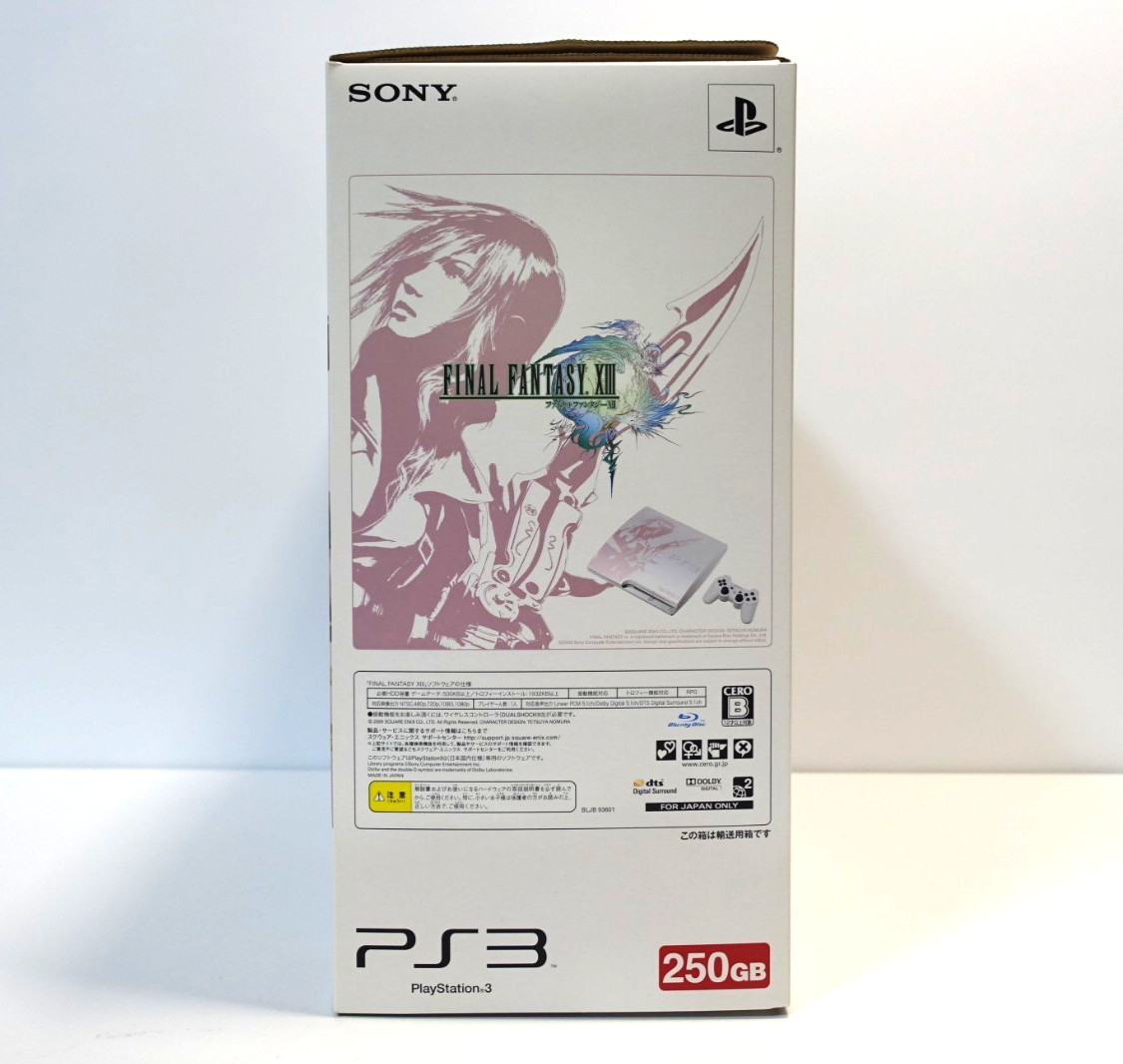 NEW PS3 FINAL FANTASY XIII LIGHTNING EDITION CEJH-10008 250GB Japan Import