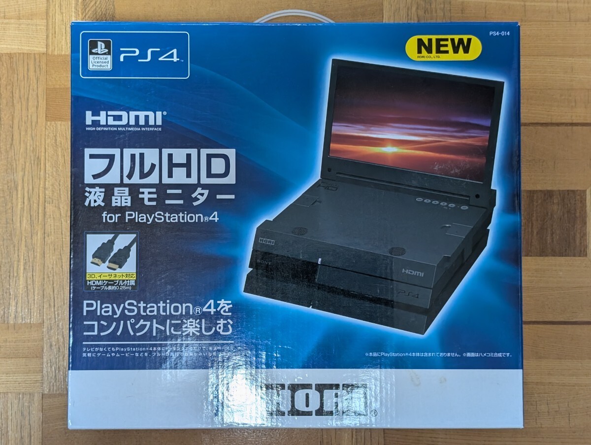 HORI Full HD LCD Compact Slim Gaming Monitor for PlayStation4 HDMI PS4-014 SONY