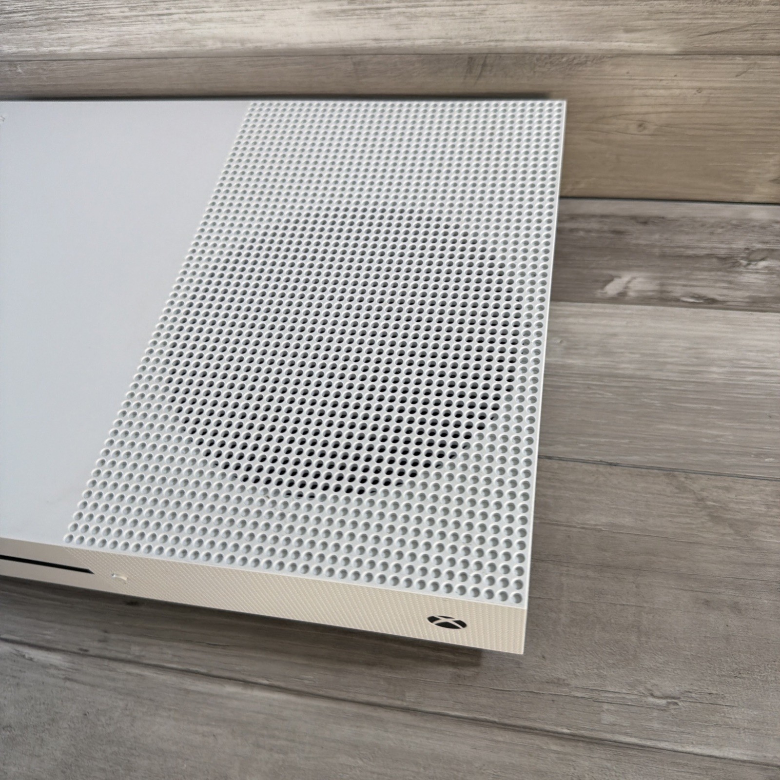 Microsoft Xbox One S 500GB Disc Edition Console Only Model 1681 White Tested