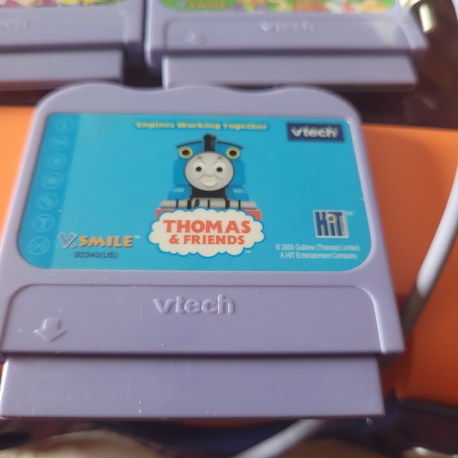 VTech V.Smile TV Learning System With Controller Power Cord 3 Games Not Working