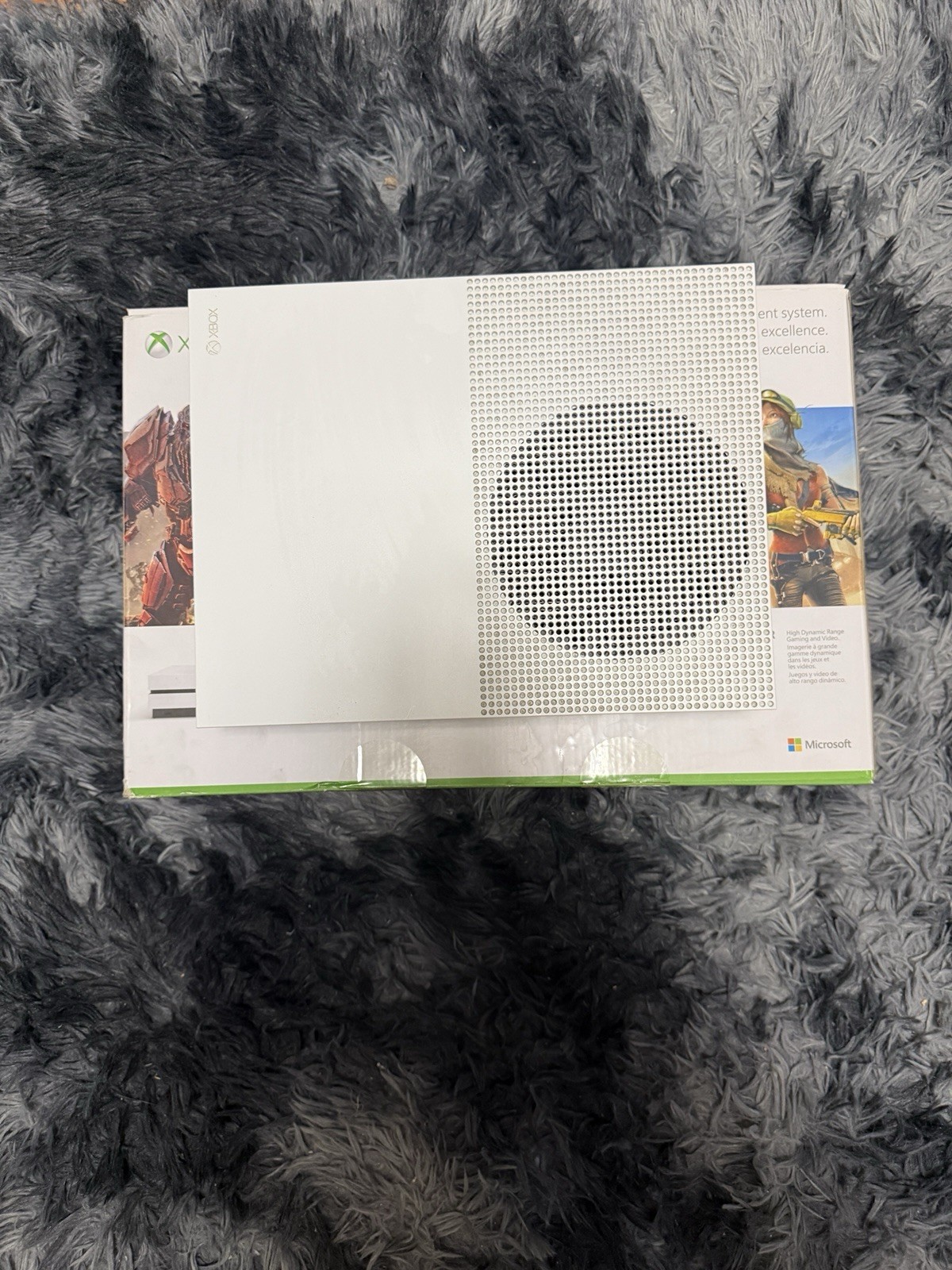 Microsoft Xbox One 500gb with Controller Power Cable No HDMI Cord