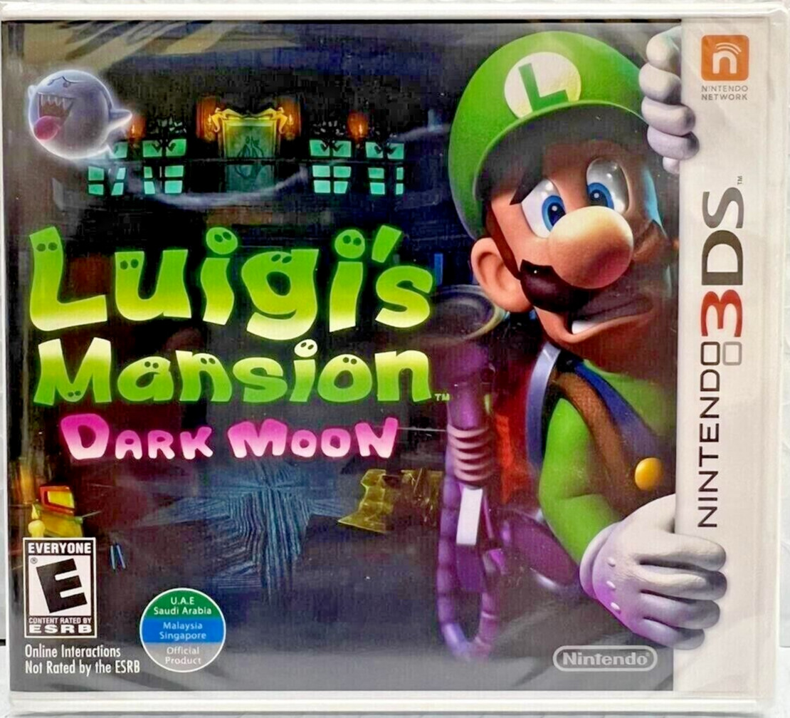Luigi’s Mansion: Dark Moon – Nintendo 3DS Factory Sealed (Multiplayer, 2013)