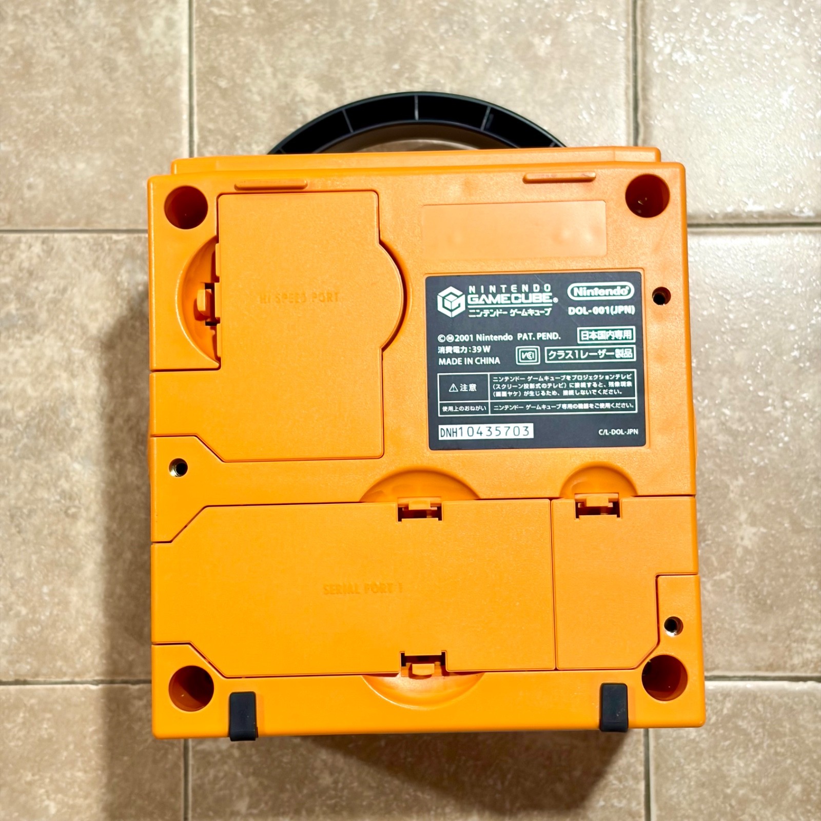 SPICE ORANGE Nintendo GameCube Console DOL-001 Authentic REGION FREE JPN / USA