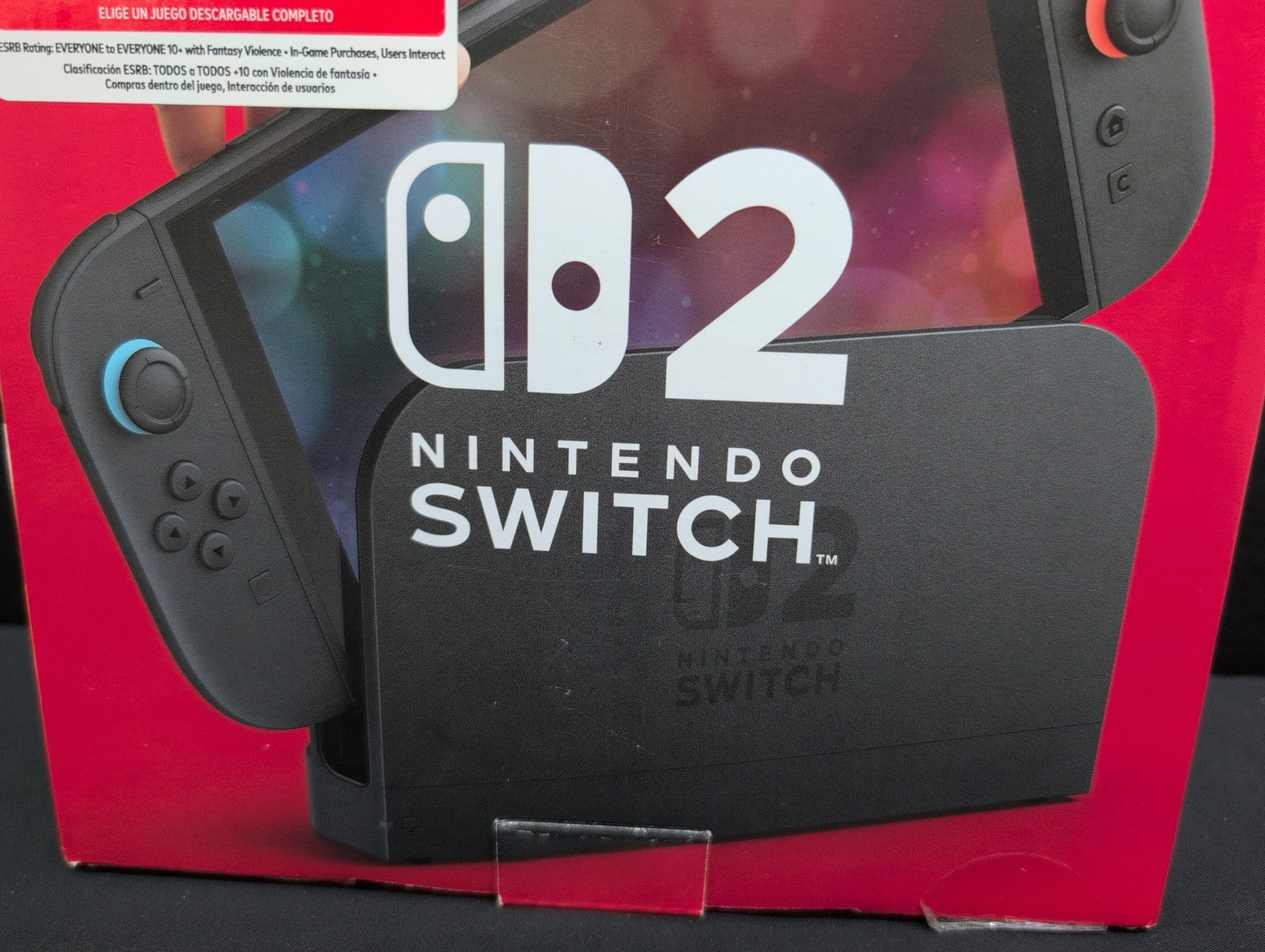 Nintendo Switch 2 Choose Your Game Bundle 256GB Video Game Console Black