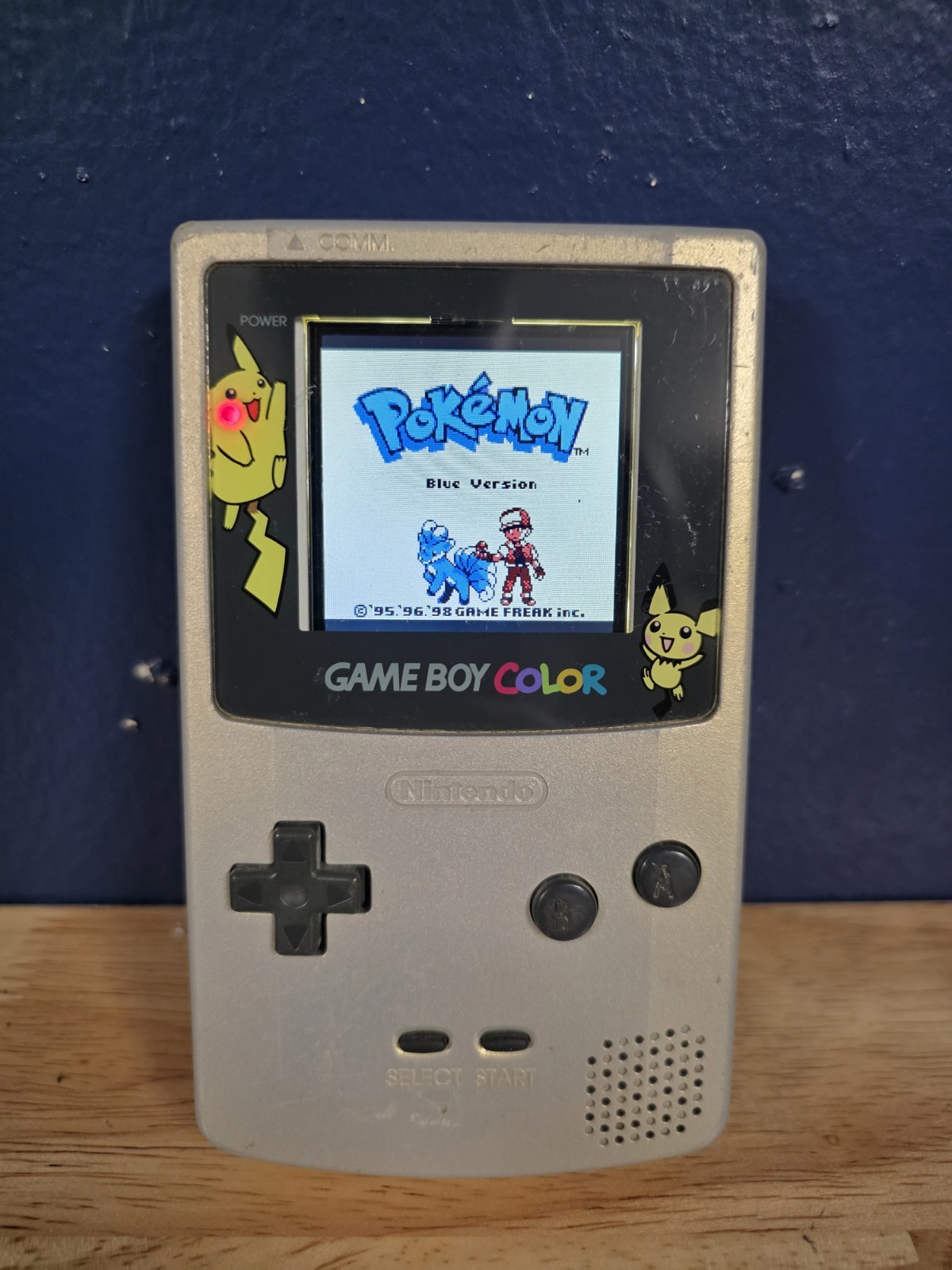 Nintendo Game Boy Color Handheld CGB-001 Pokemon Special Pikachu Edition Working