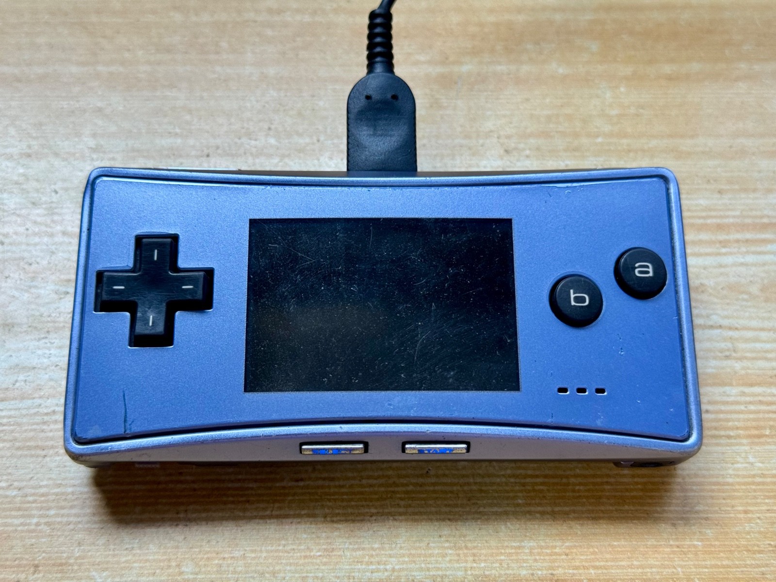Nintendo Gameboy Micro OXY-001 Pearl Ocean Ice Blue Handheld System Console