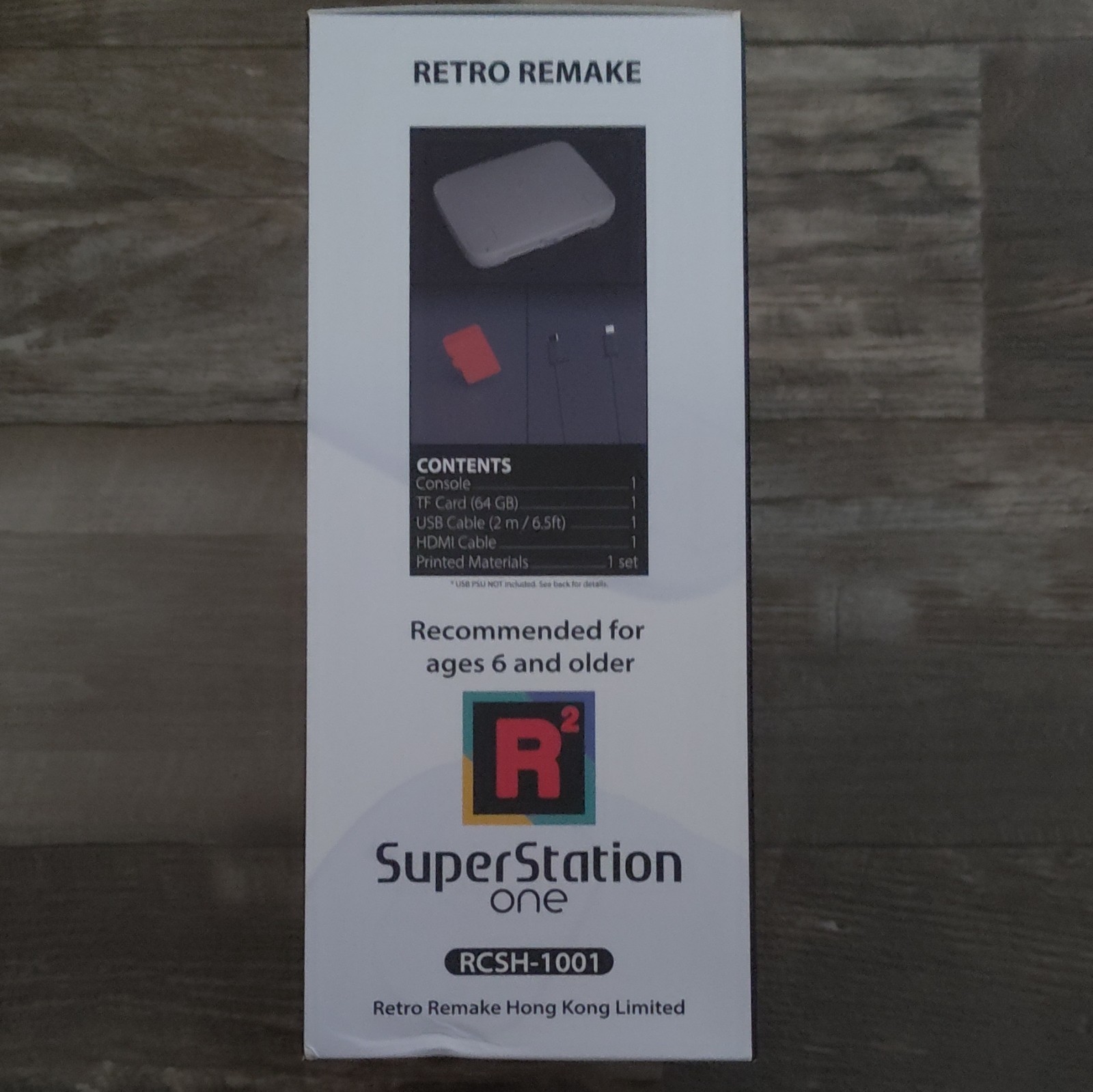 Retro Remake SuperStation One Founders Edition With SuperDock (TransparentBlue)