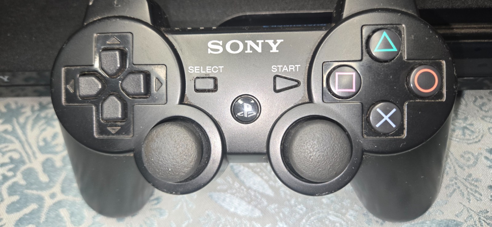 Sony PlayStation 3 – Slim 250GB Console – Charcoal Black – ALL THE CABLES